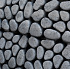Keigrassteen 45x45x10 cm grijs/zwart