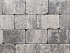 Stonique trommel 21x14x7 cm grijs/zwart