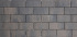 Design brick 8 cm dark sepia mini facet komo