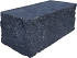 Splitrock hoekstuk 29x13x11 cm antraciet geknipte kopse kant