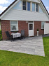 Nature top 60x60x5 cm nero/grey