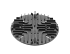 Vaste terrasdrager Dalsup diameter/hoogte 115/10 mm tegels voeg 3 mm