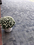Nature top betonstraatsteen 8 cm nero/grey mini facet komo