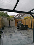 Patio reliëf square 60x60x5 cm nero/grey