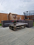 Patio square 90x90x6 cm concrete