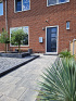 H2O comfort square 60x30x5 cm nero/grey