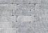 Stonique trommel longstone 7 cm grijs/zwart