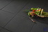 H2O comfort square 60x60x4 cm black