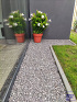 Betonband 5x15x100 grijs