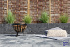 Linea trommel 15x15x30 cm antraciet