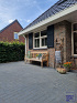 Design brick 6 cm black mini facet komo
