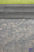 Design brick 6 cm dark sepia mini facet komo