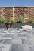 Linea trommel 15x15x30 cm antraciet