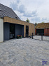 Stonique trommel 21x14x7 cm grijs/zwart