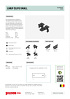 Linup clips wand & plafond small
