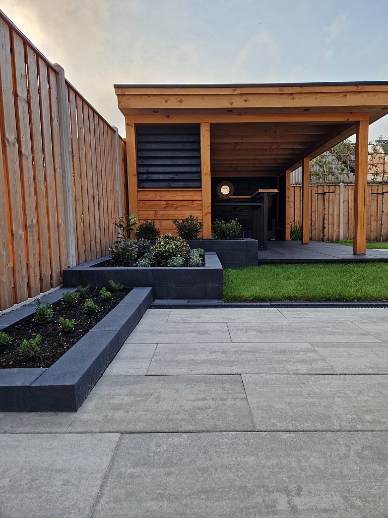 Patio square 40x80x5 cm