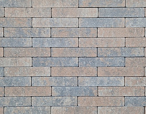 Waalformaat XL 25x5x7 cm tricolore