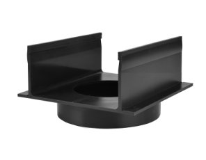 U-Drain afvoergoot WaterWijs 5-10-VO afvoeraansluitstuk onde