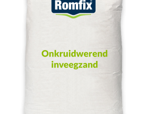 Romfix onkruidwerend inveegzand 20 kg zak basalt