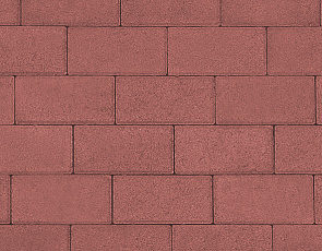 Betonstraatsteen 8 cm rood komo