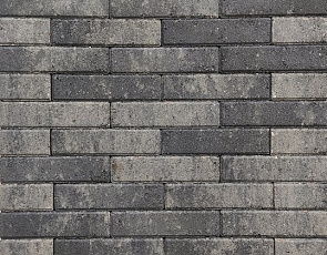 Waalformaat 6 cm grijs/zwart komo