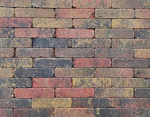 Stonique trommel waalformaat 7 cm oud bont