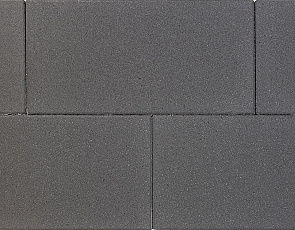 H2O comfort square 60x30x5 cm black