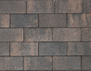 Nature top betonstraatsteen 8 cm rusty black mini facet komo