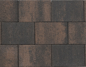 Nature top 20x30x6 cm rusty black