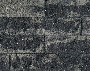 Splitrock XL 15x15x60 cm grijs/zwart