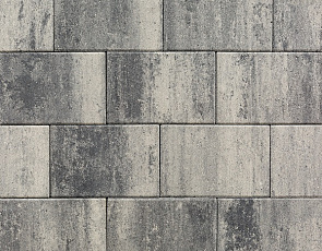 H2O comfort square 20x30x6 cm nero/grey