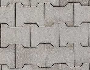S-top H-verbandsteen 8 cm grijs komo