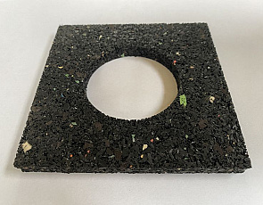Vaste onderplaat RC 10 - 120x120x6