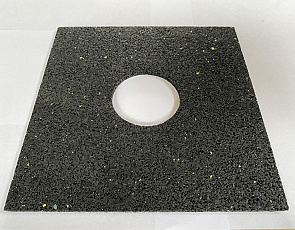 Vaste onderplaat RC XL 10 - 200x200x6