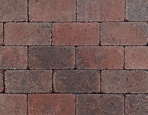 Antieke trommel betonstraatsteen 6 cm oud emmen