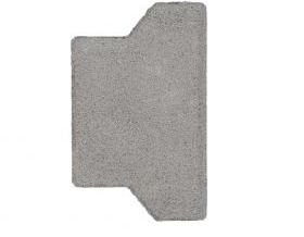 S-top H-verbandsteen half 8 cm grijs komo