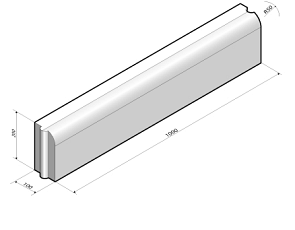 Gazonband 10x20x100