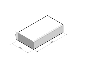 Traptrede 60x35x15 cm