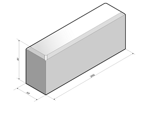 Waalformaat 8 cm