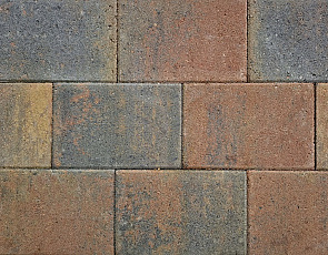 Straksteen 20x30x6 cm oud bruin