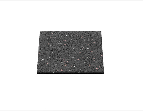 Beschermrubber groot 210x210x3 mm