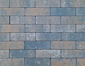 Dikformaat strak 21x7x6 cm tricolore komo
