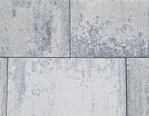 Straksteen 60x30x5 cm grijs/zwart