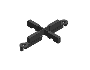 Structusol voegstuk C6X kruis voeg 6 mm