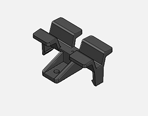 Linup clips wand & plafond medium